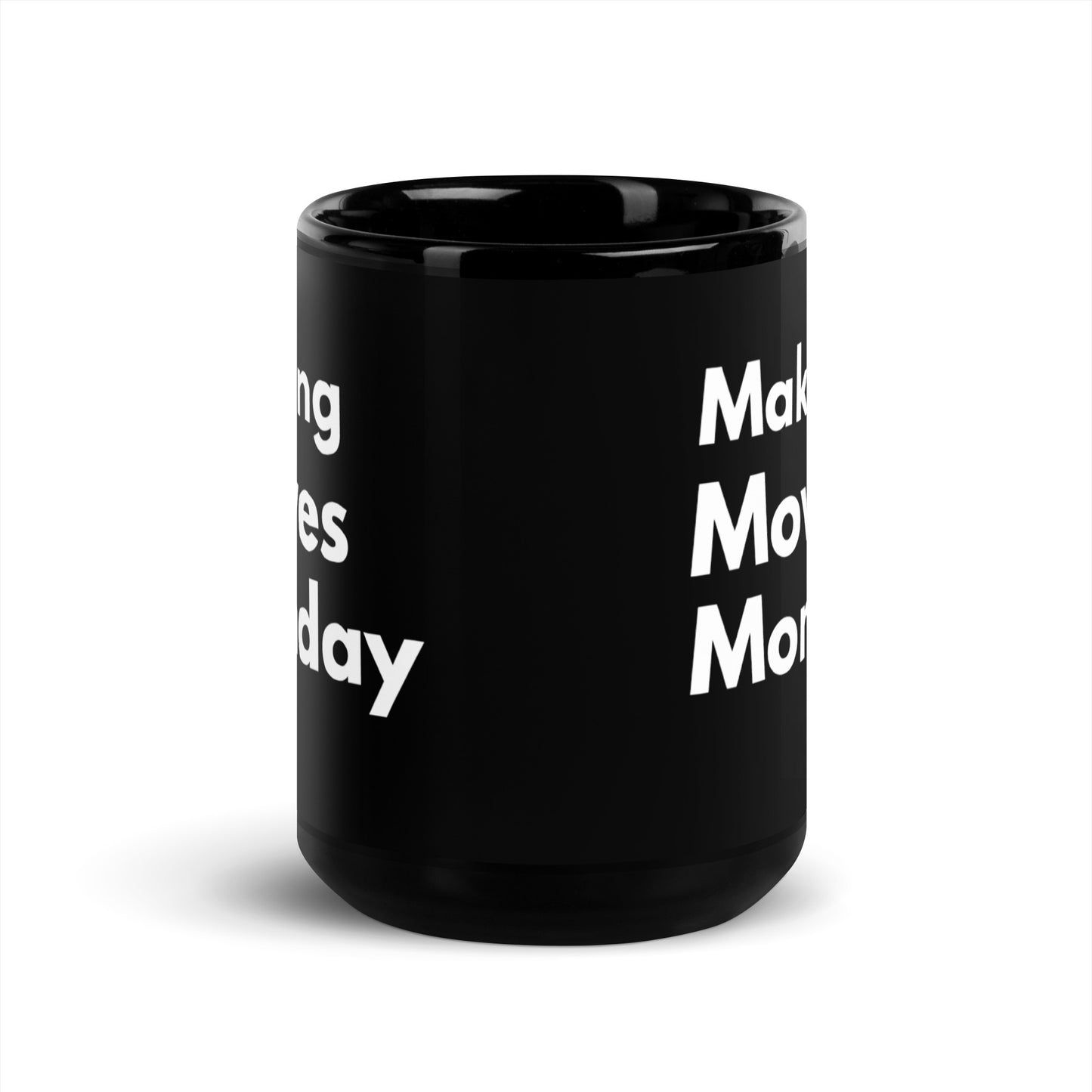 Making Moves Monday - Black Glossy Mug